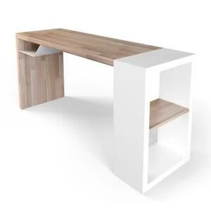 Стол рабочий EcoComb-5, белая эмаль