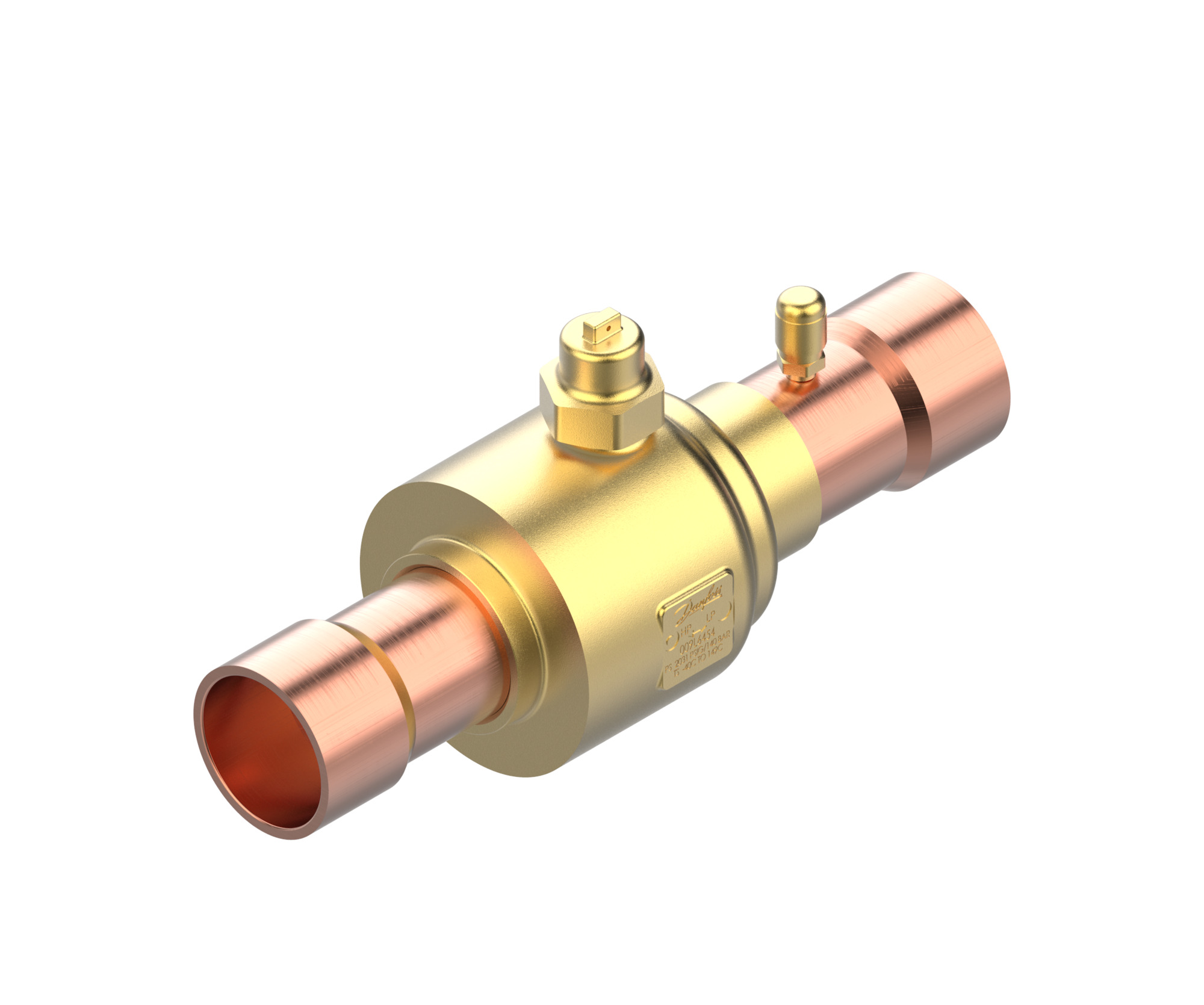 Danfoss GBCT — Запорные шаровые краны для CO2 140 бар GBCT 6s Кран шаровый 009L6581  - Вид №12