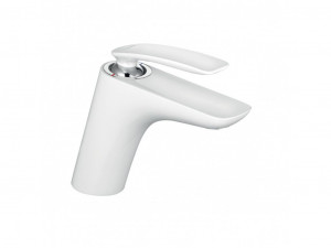 520269175 однорычажный смеситель на умывальник DN 10 KLUDI BALANCE белый/хром