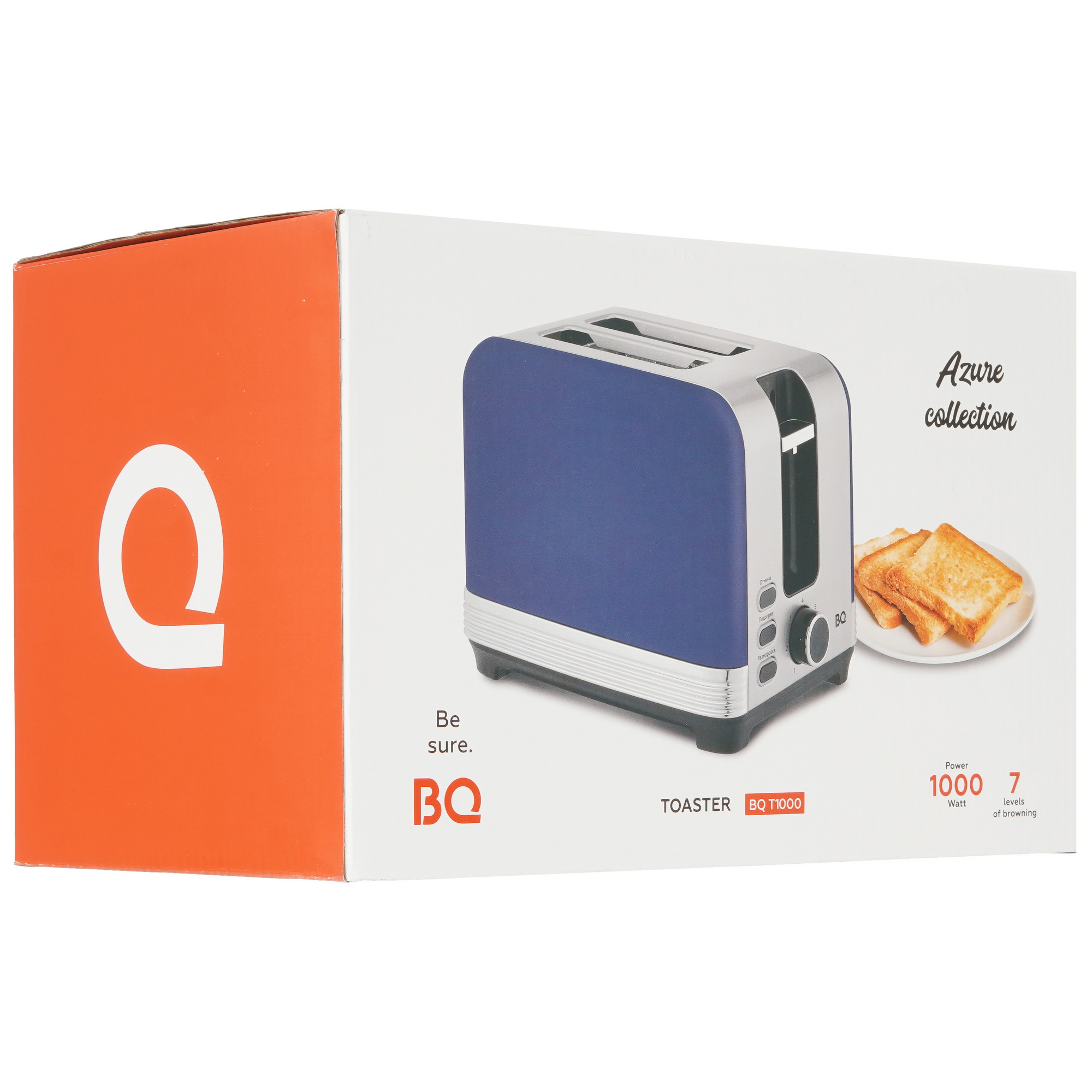 9070814 Тостер BQ T1000 белый STDN-0029922 - Вид №7