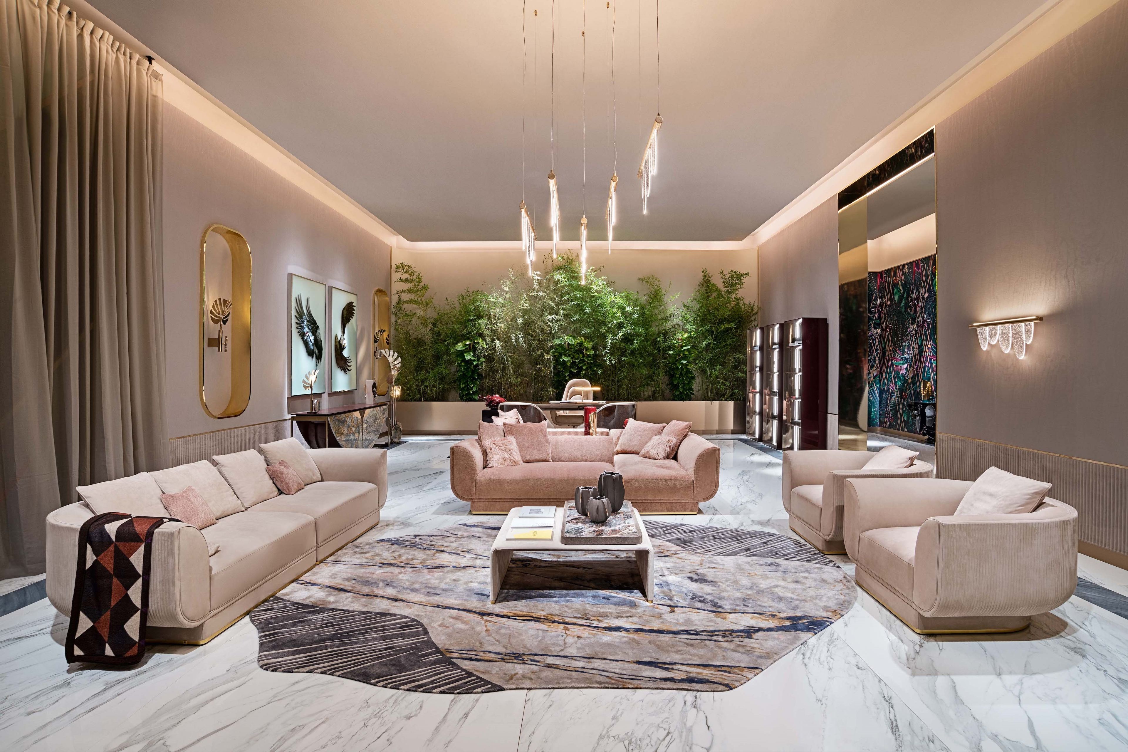 Регулируемый стальной и стеклянный подвесной светильник Visionnaire Parade ARCH-00149454 - Вид №2