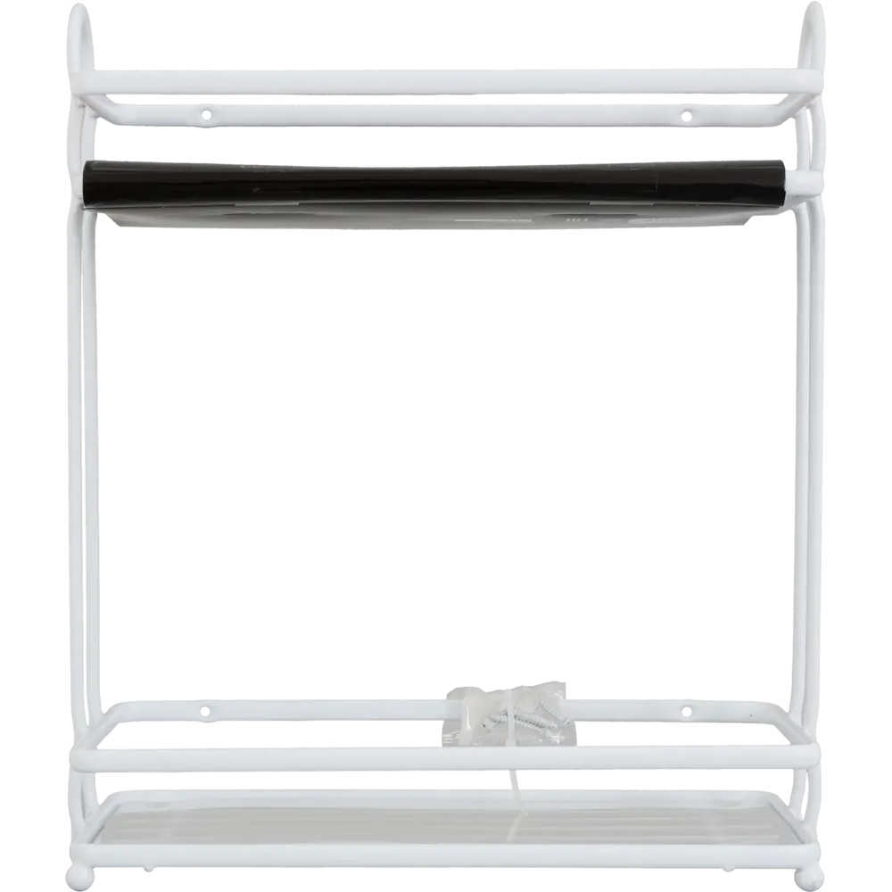 Полка для ванной двухъярусная Swensa Termo 29.1 см цвет белый 83744067 STLM-2052572 SWR-1007 - Вид №5