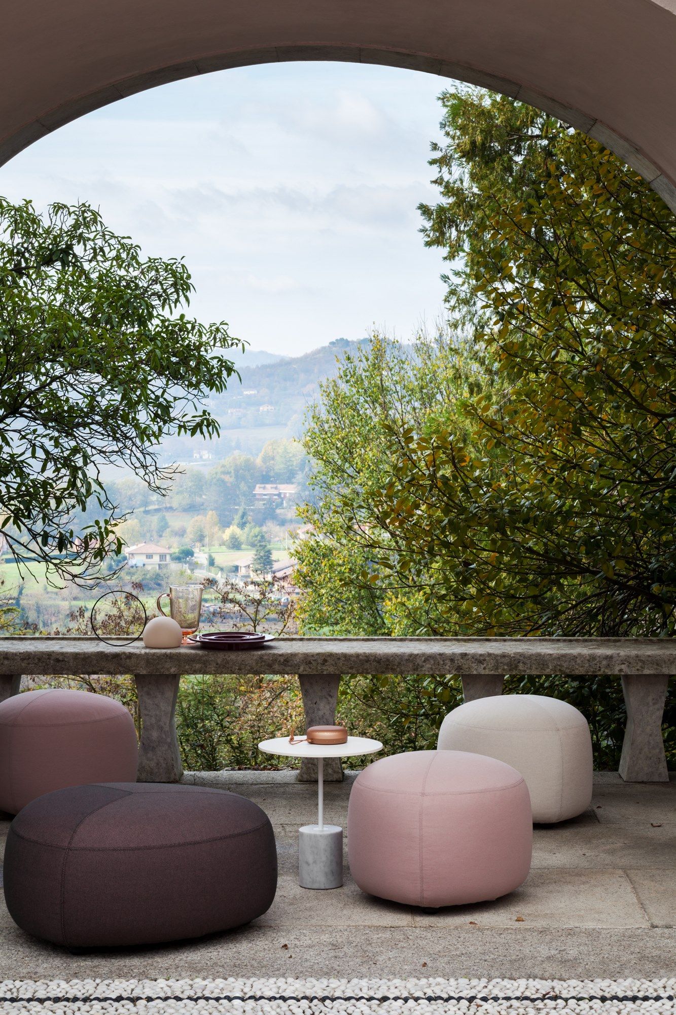 Круглый садовый столик Lapalma JEY OUTDOOR ARCH-00148919 - Вид №2