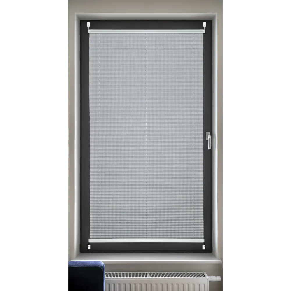 Штора плиссе 52x170 см жаккард серая 89411341 STLM-2124034 Santreyd  - Вид №3