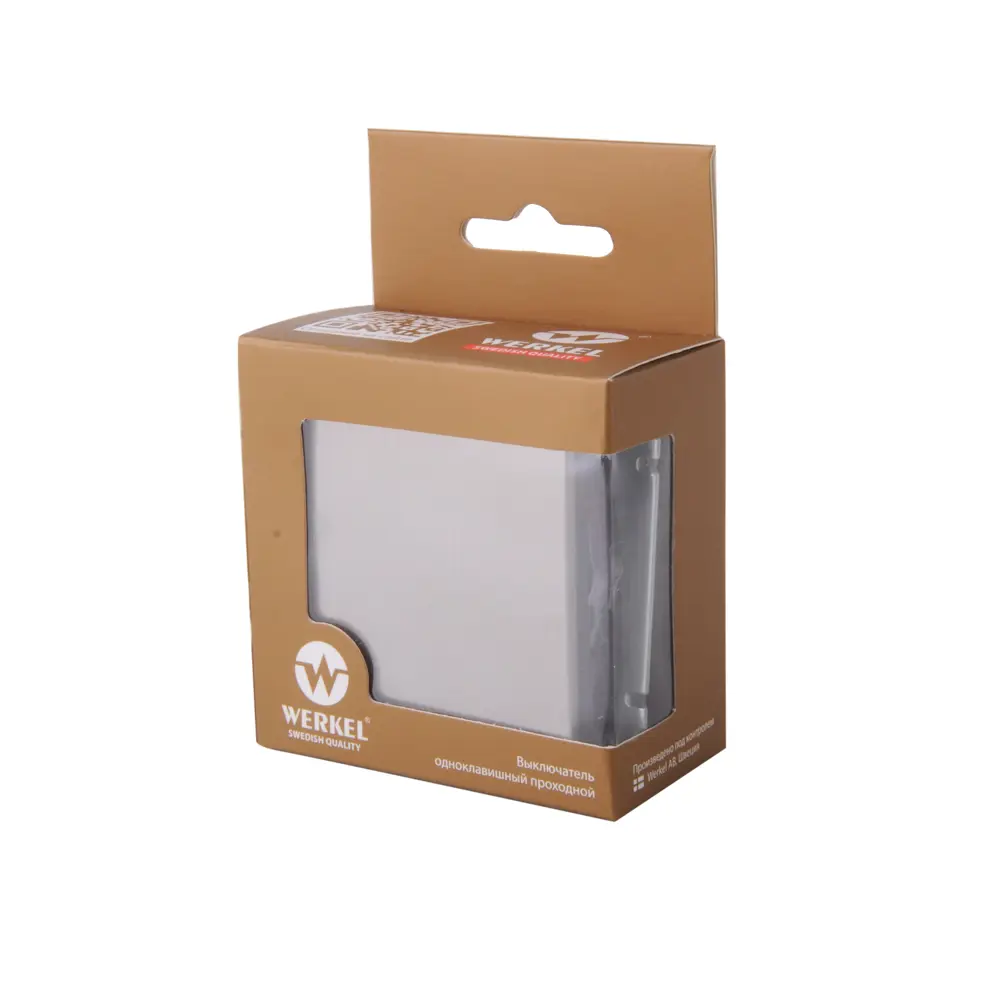 Выключатель WERKEL одноклавишный в глянцевом никеле 83738802 Встраиваемые механизмы STLM-0044163 - Вид №4