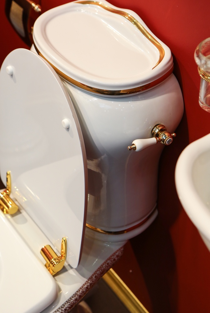 ML.MLD-25.701.D3.BR/ML.MLD-25.708.D3.BR/ML.OLV-29.012/ML.OLV-29.015/ML.RIC-29.040.BI.DO Напольный унитаз Migliore Milady - Вид №4