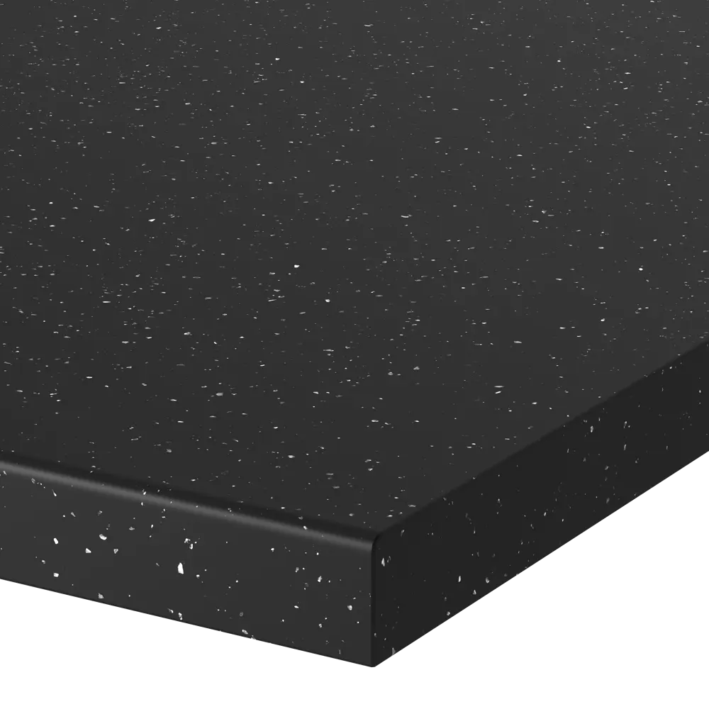 Столешница кухонная Найт 100x60x2 см искусственный камень цвет черный 89389497 STLM-2097126 Santreyd - Вид №2