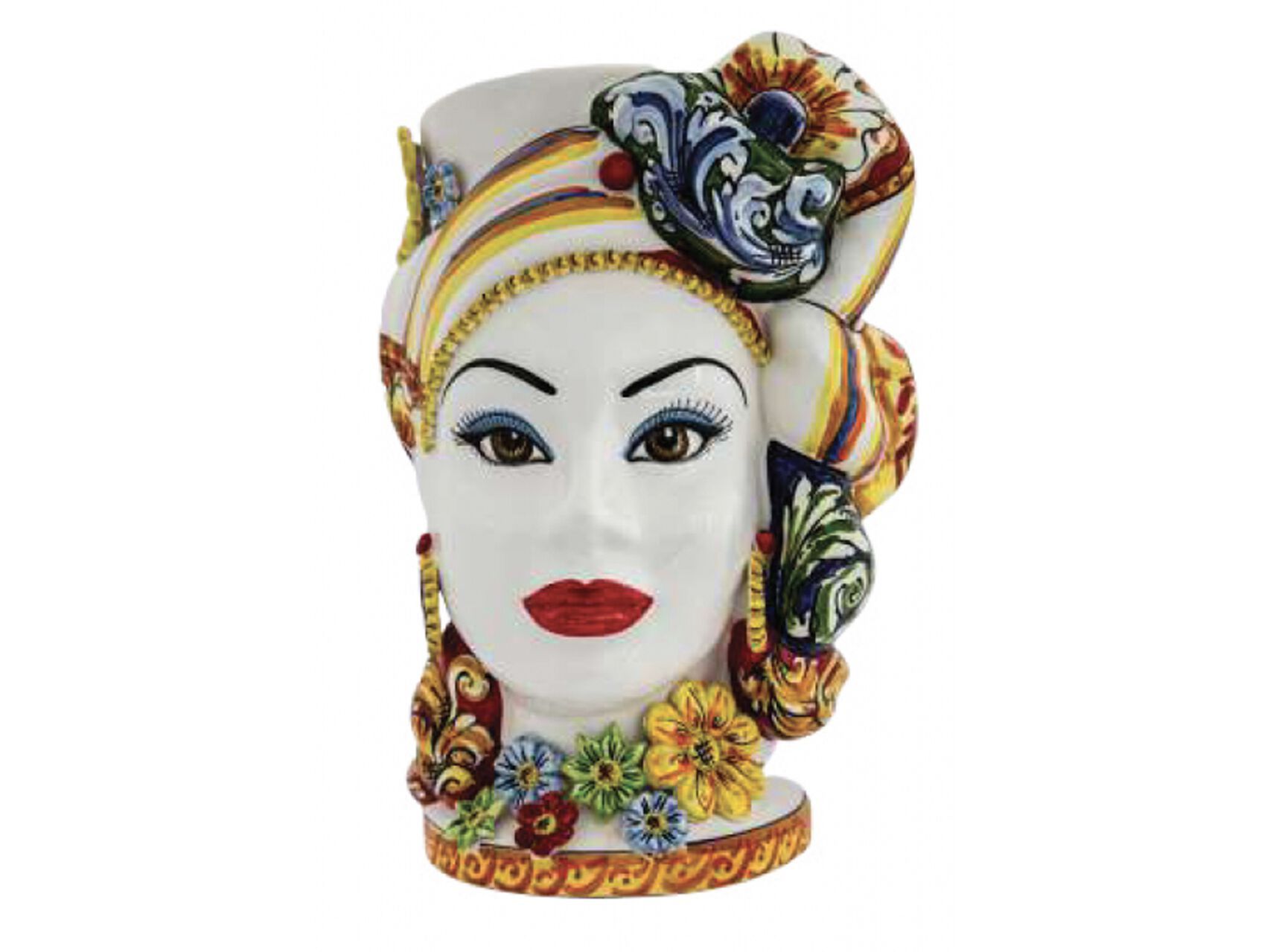 Терракотовая голова Мавра Mosche Bianche головы Моро ARCH-00092221 - Вид №1