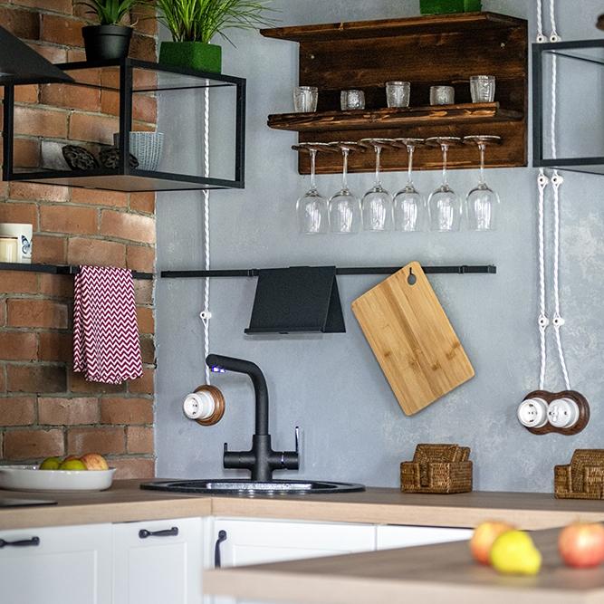 Paini Arena 92446433VE7B90DALMKM смеситель для кухни с подводом для фильтра - Вид №2