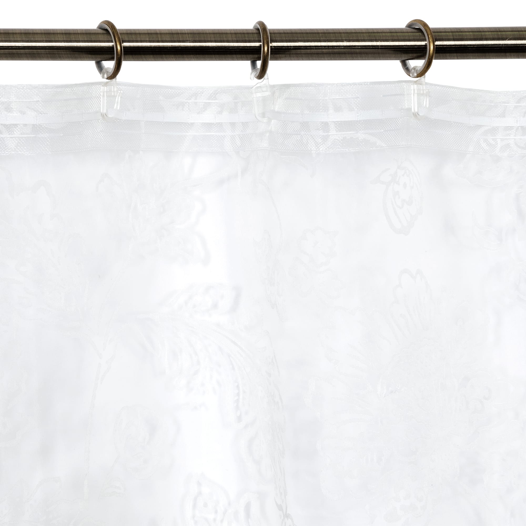 82594874 Тюль на ленте «Милена» 250x260 см цвет экрю Santreyd  - Вид №5