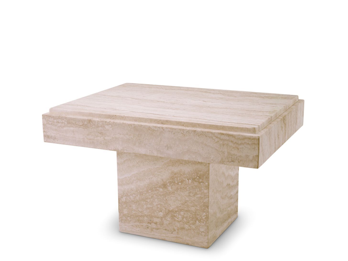 Прямоугольный журнальный столик из травертина Eichholtz SARTORIA ARCH-00138334