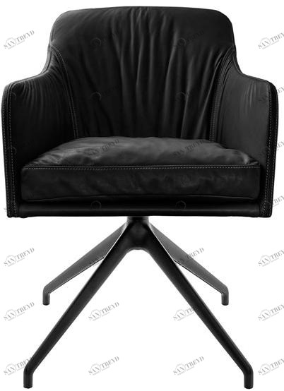 KFF Кресло вращающееся на козелке с подлокотниками Youma casual sun-id-1494647