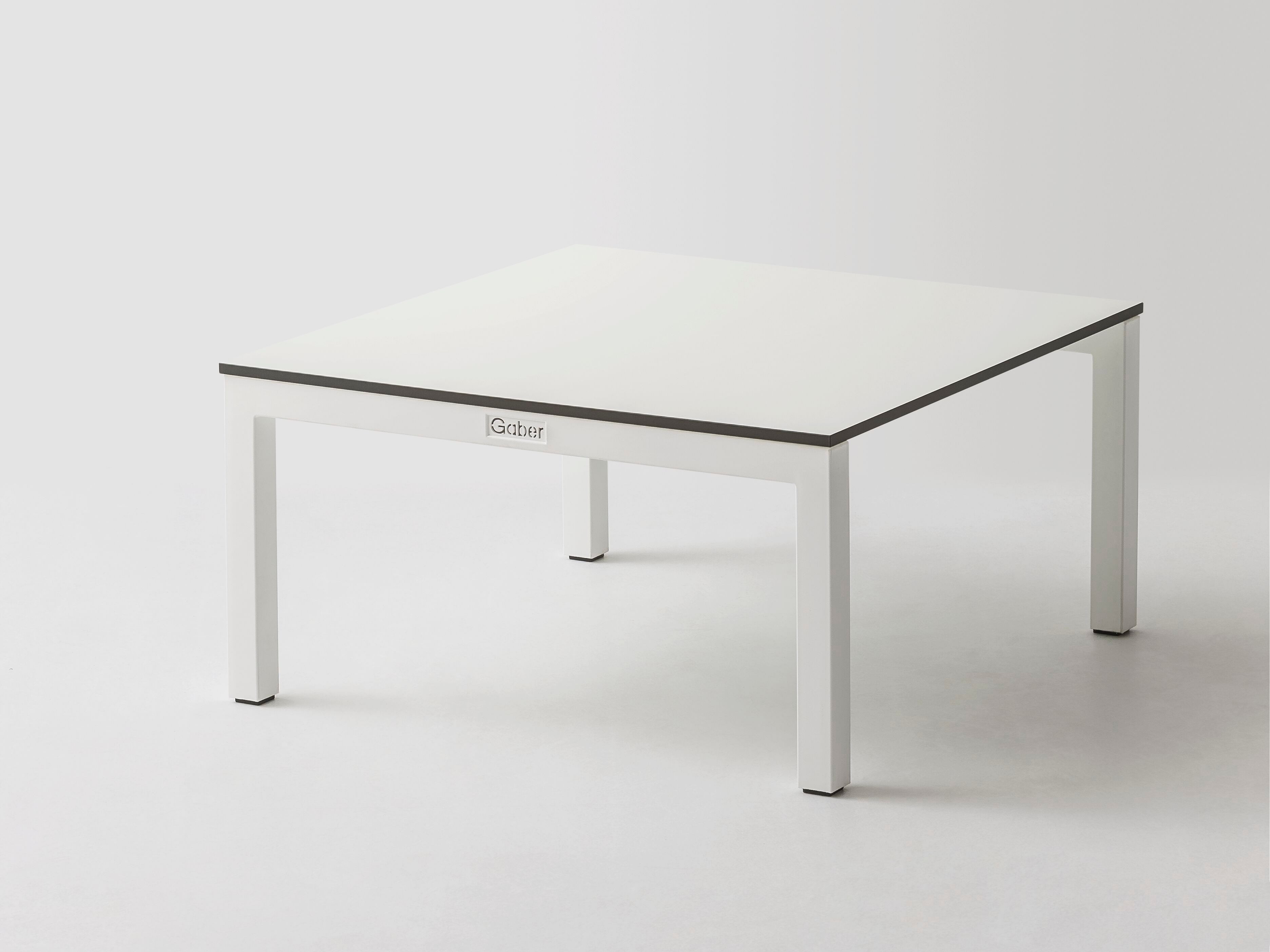 Низкий квадратный / прямоугольный журнальный столик в Compactop® GABER Claro / Step ARCH-00131431