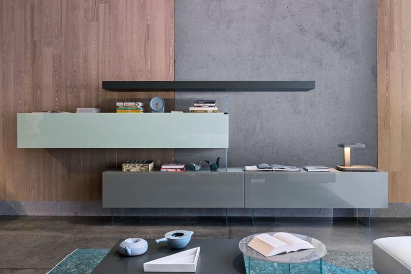 Lago Самонесущая стена из лакированного дерева и стекла Air sun-id-1381627 - Вид №4