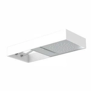 F2992B Верхний душ Moove настенного монтажа в белой матовой раме FIMA CARLO FRATTINI Wellness