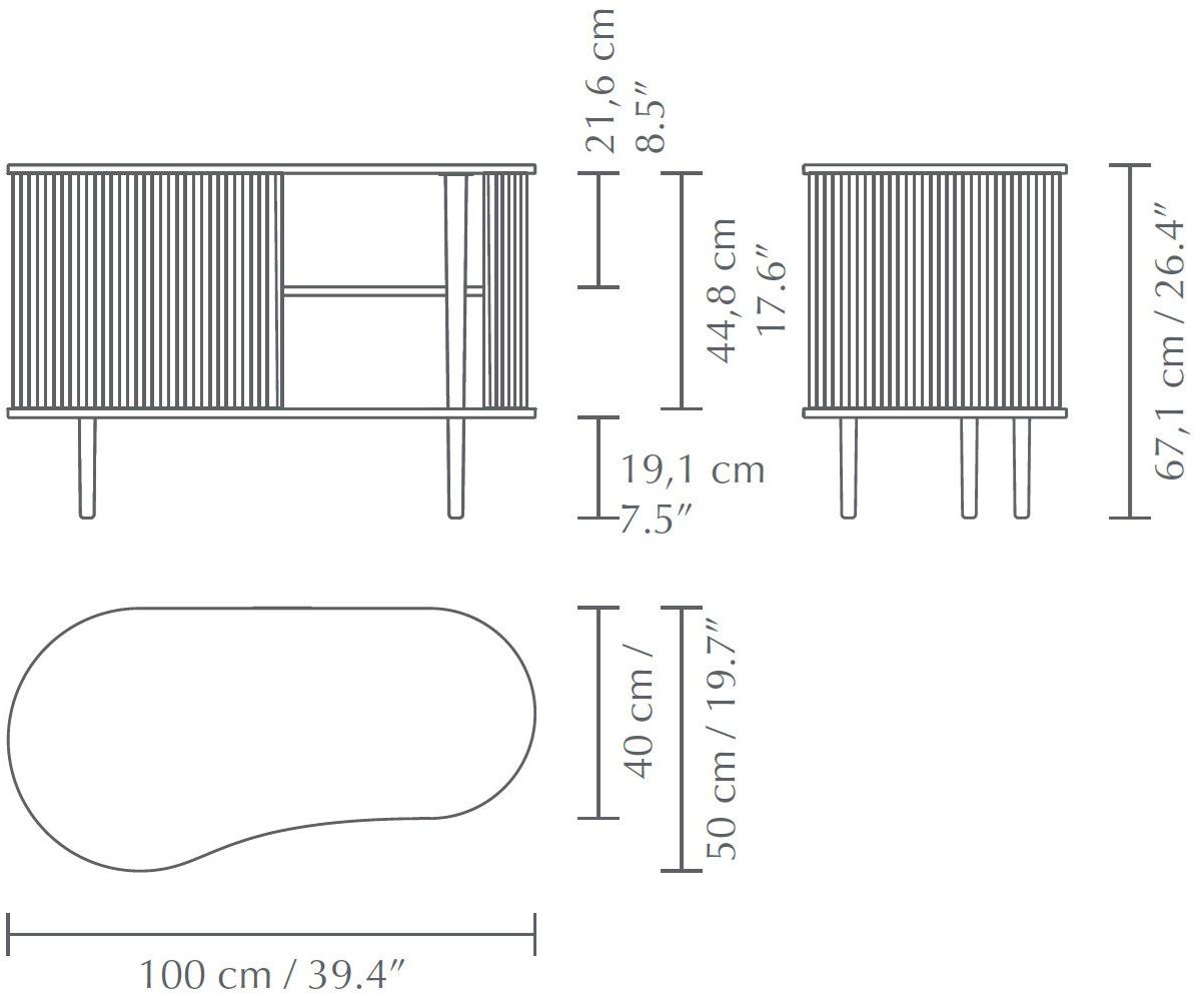 Umage Комод с раздвижными дверцами Audacious sun-id-1345685 - Вид №11