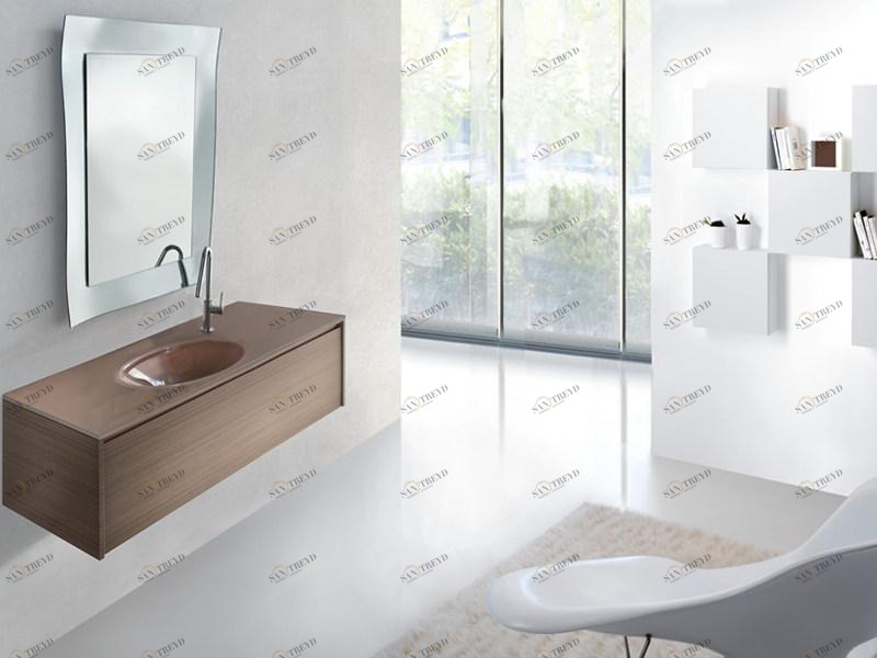 LASA IDEA Подвесная тумба под умывальник из орехового дерева Metropolis sun-id-1406313