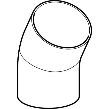 371.015.16.1 Отвод сегментный Geberit PE Geberit  - Вид №9