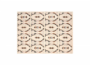 100498 Ковер Medieval Faces Brown GAN Dreams