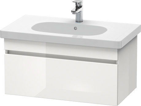 DS638401818 DuraStyle Тумбочка подвесная Белый матовый, декор Duravit - Вид №2