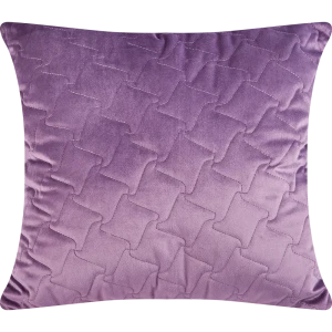 Подушка декоративная Linen Way Verona 50x50 см цвет сиреневый Orchid 3