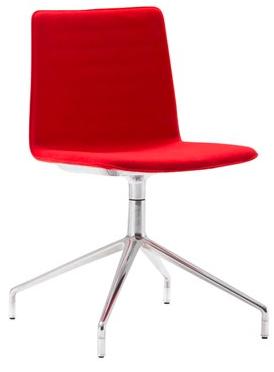 Andreu World Вращающееся кресло с тканевой обивкой Flex high back Si1638 - Вид №1