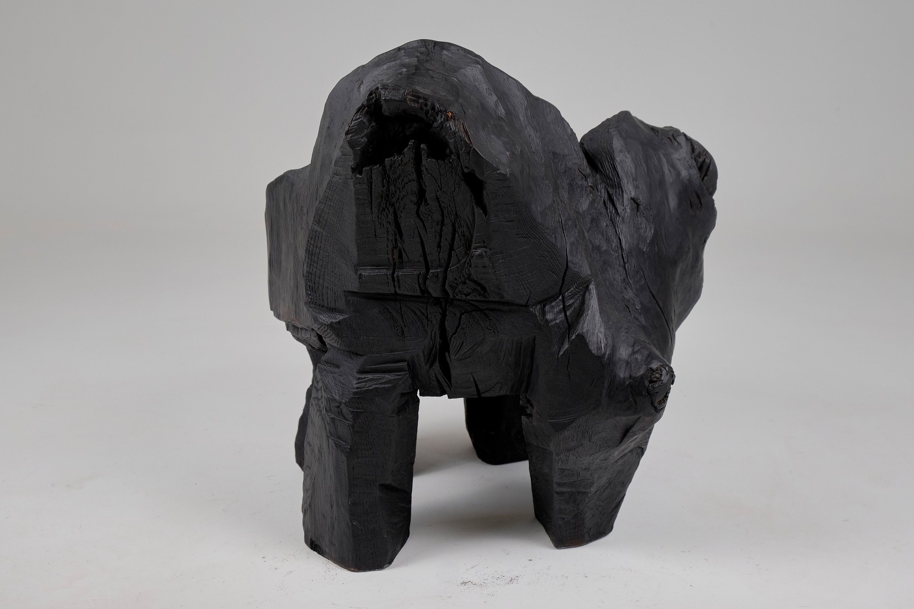 Низкий дубовый стул Logniture Jownik ARCH-00048410 - Вид №9