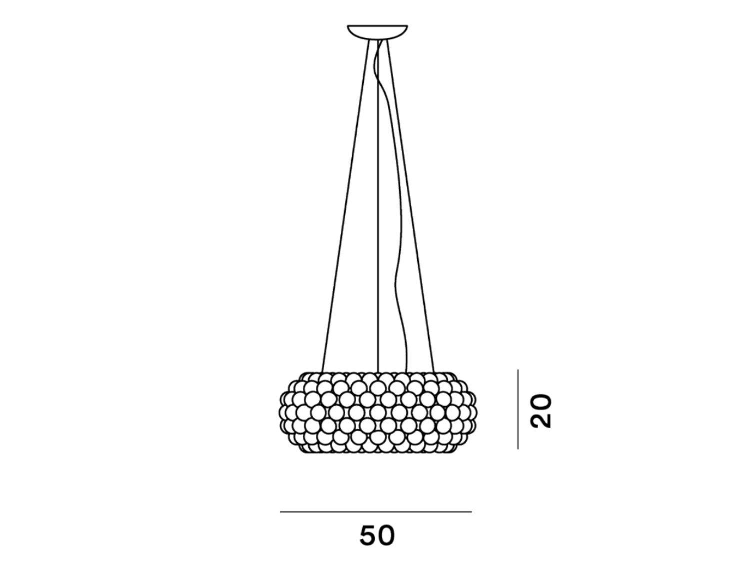 ПММА подвесной светильник In Stock Foscarini ARCH-00017435 - Вид №3