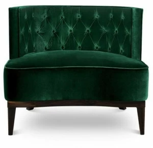 BRABBU Кресло из тафтингового бархата Bourbon