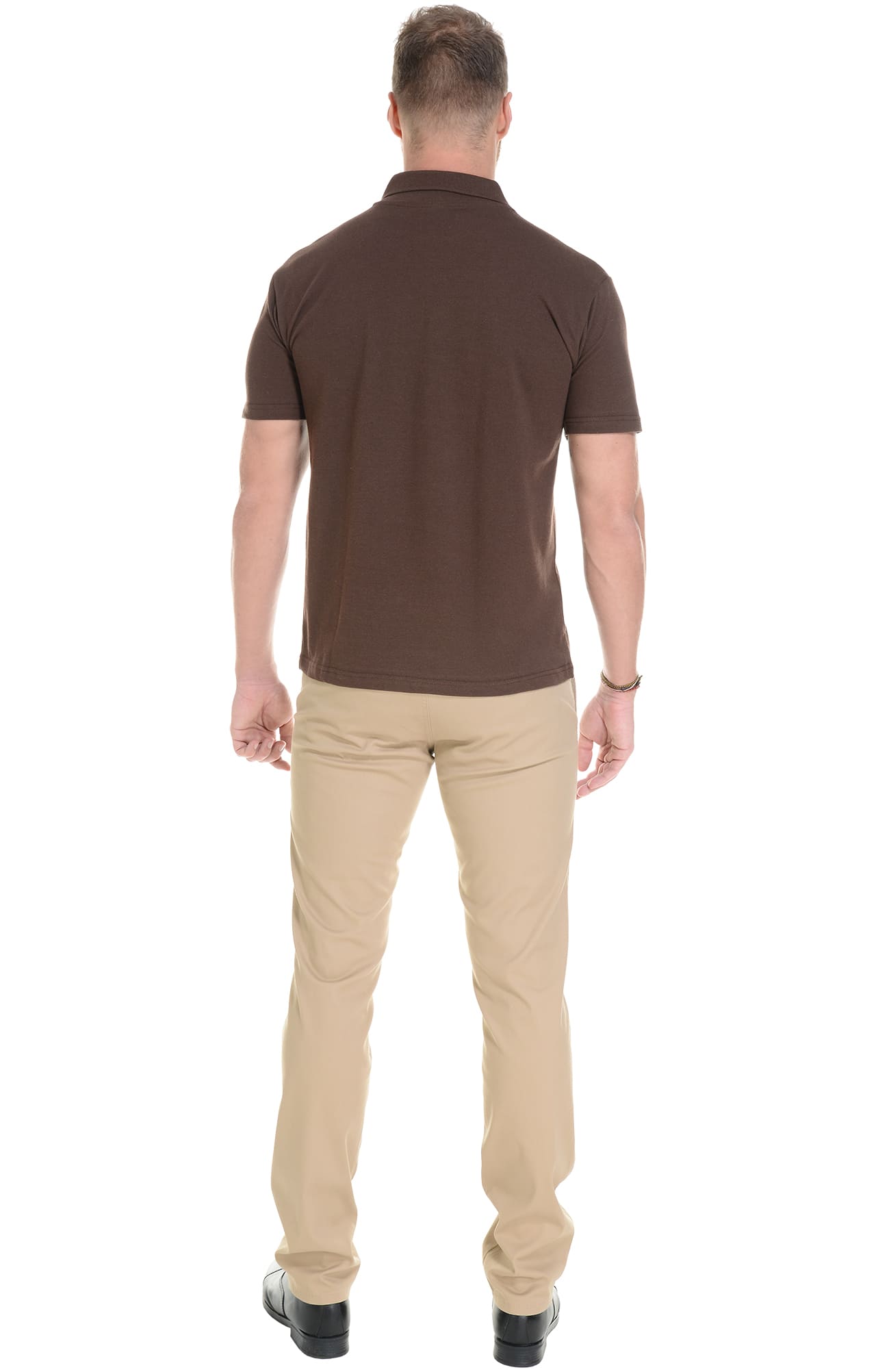 68267 Брюки  мужские beige (бежевые) El-Risto  Одежда для официантов  размер 56/170-176  - Вид №7