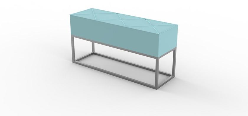 Mobilspazio Скамейка из экокожи Urban sun-id-1424974 - Вид №4