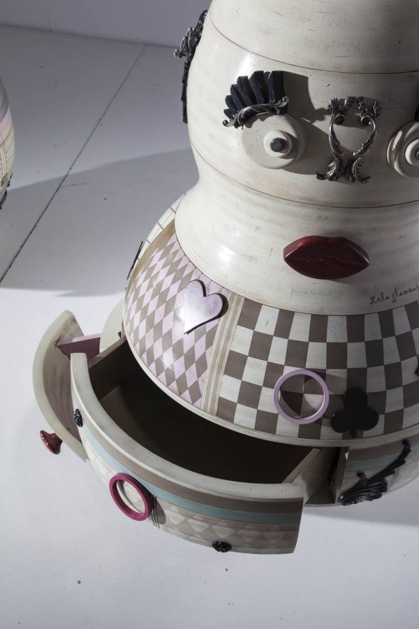 078870 Декоративный шкаф-матрешка Reina Lola Glamour Matrioska Santreyd - Вид №6