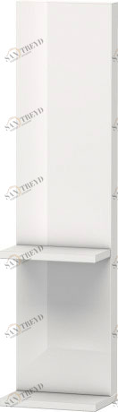 VE740002222 Vero Элемент полочки Белый глянцевый декор Duravit