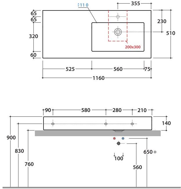 Подвесная раковина настенная овальная Ceramica Globo INCANTHO белая sun-id-1513166 - Вид №8