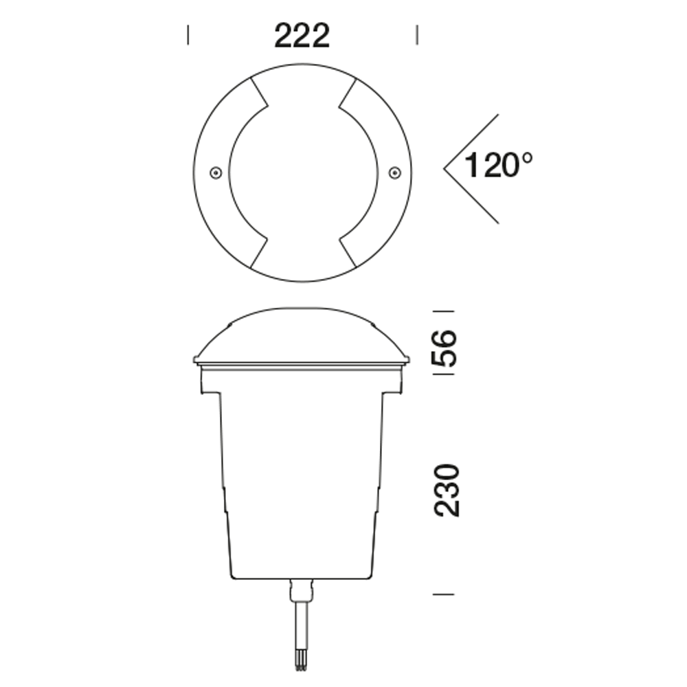 8410216 Настольный встаеваемый светильник Platek MEDIO Luce radente  MEDIO Roll Over - LED 3000K 2 Openings  - Вид №2