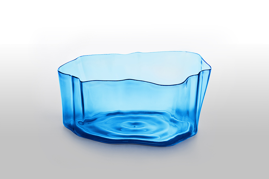 QL10164-BU Органайзер flow, маленький, голубой Qualy  - Вид №3