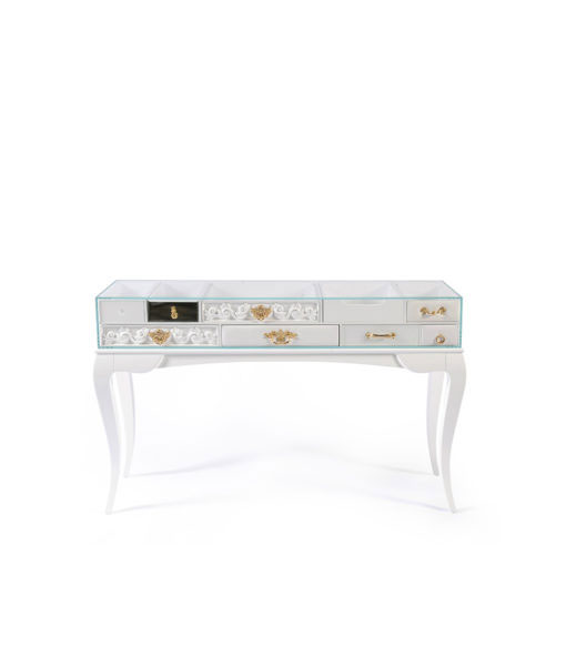 Консоли York White Console Covethouse BOCA DO LOBO 