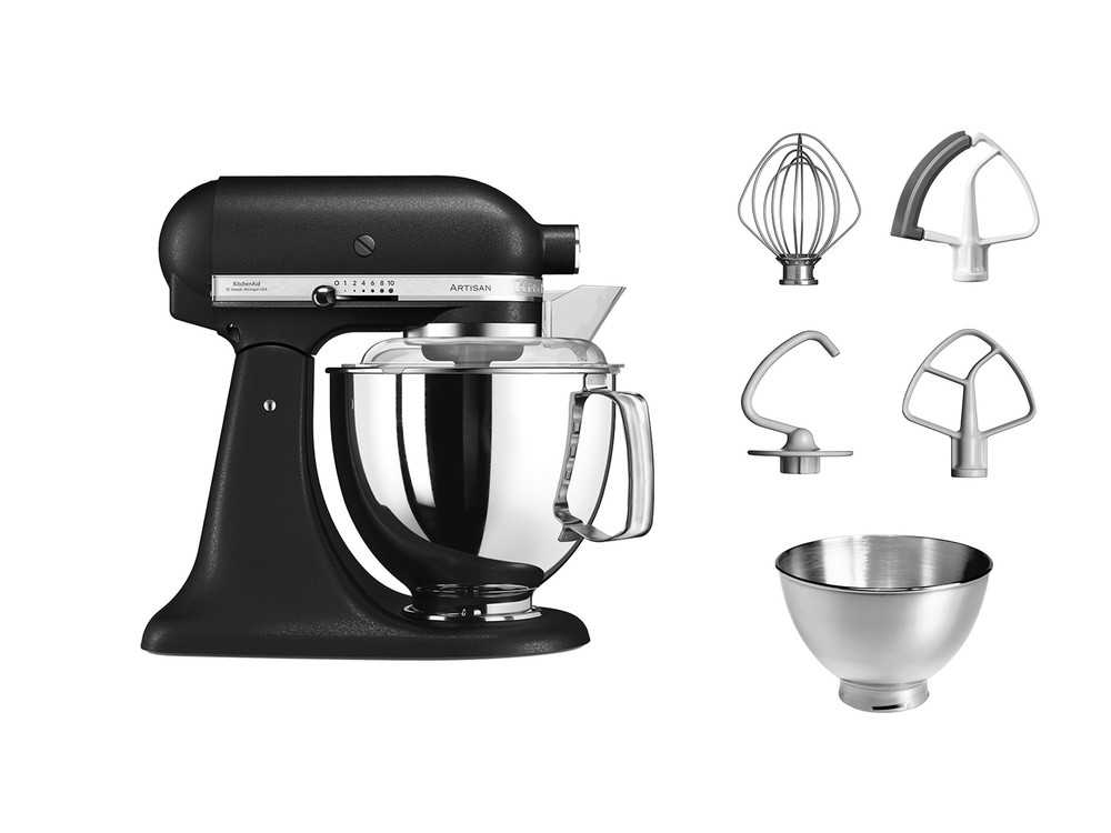 5KSM175PS ПЛАНЕТАРНЫЙ С ОТКЛОНЯЕМОЙ ГОЛОВКОЙ 4,8 Л - ARTISAN С АКСЕССУАРАМИ KitchenAid  - Вид №1