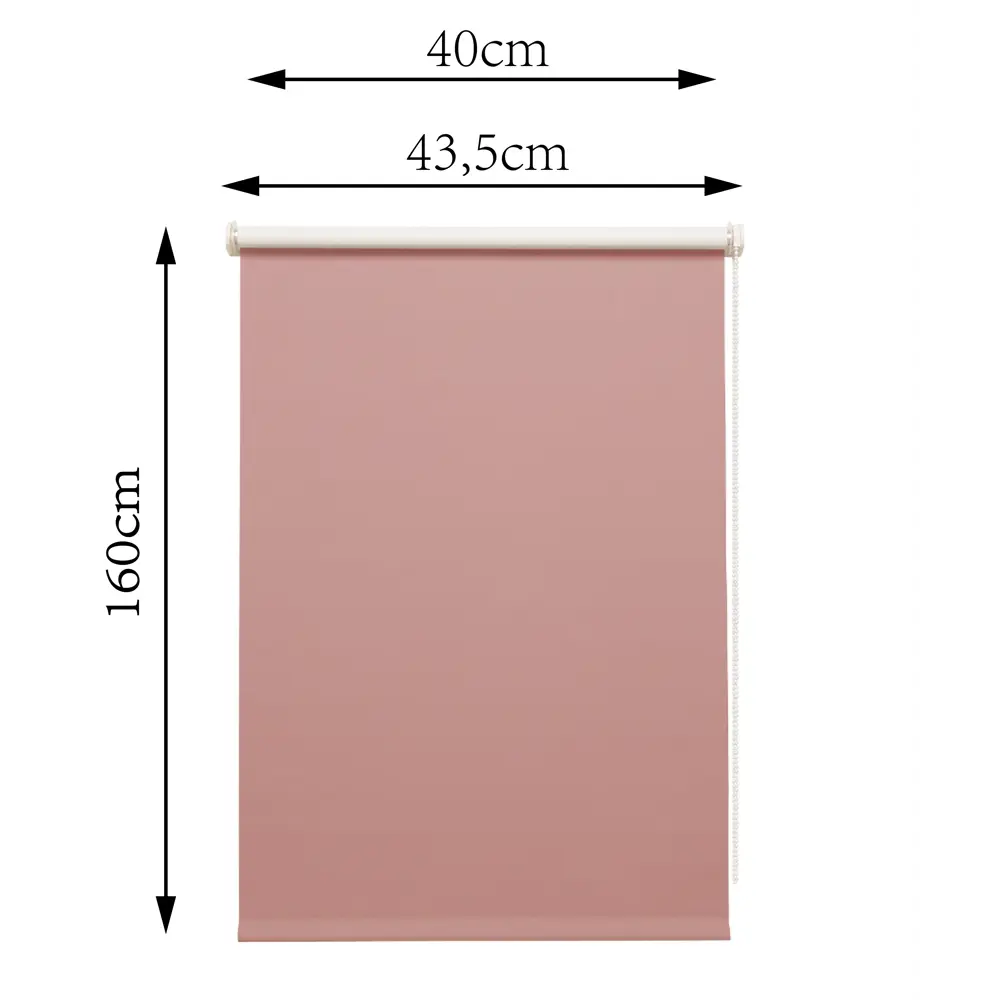 Штора рулонная блэкаут Inspire Santos 40x160 см сиреневая Santal 4 82688305 STLM-2098442 - Вид №8