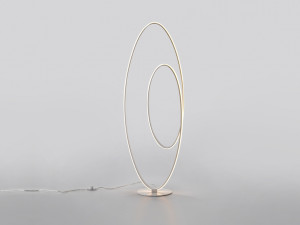 088143 Торшер белый Schuller Loop