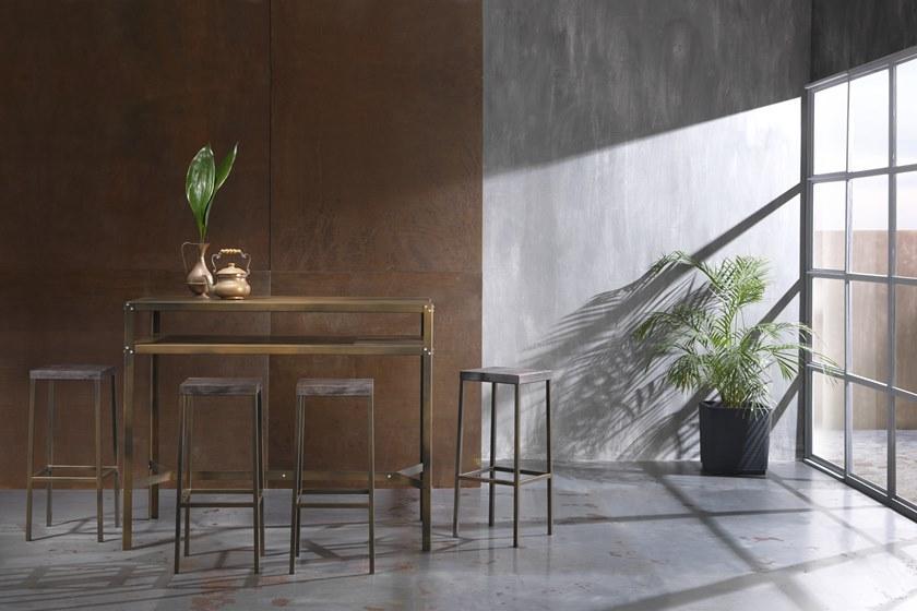 PF Stile Табурет из высокой стали с подставкой для ног sun-id-1474258 - Вид №1