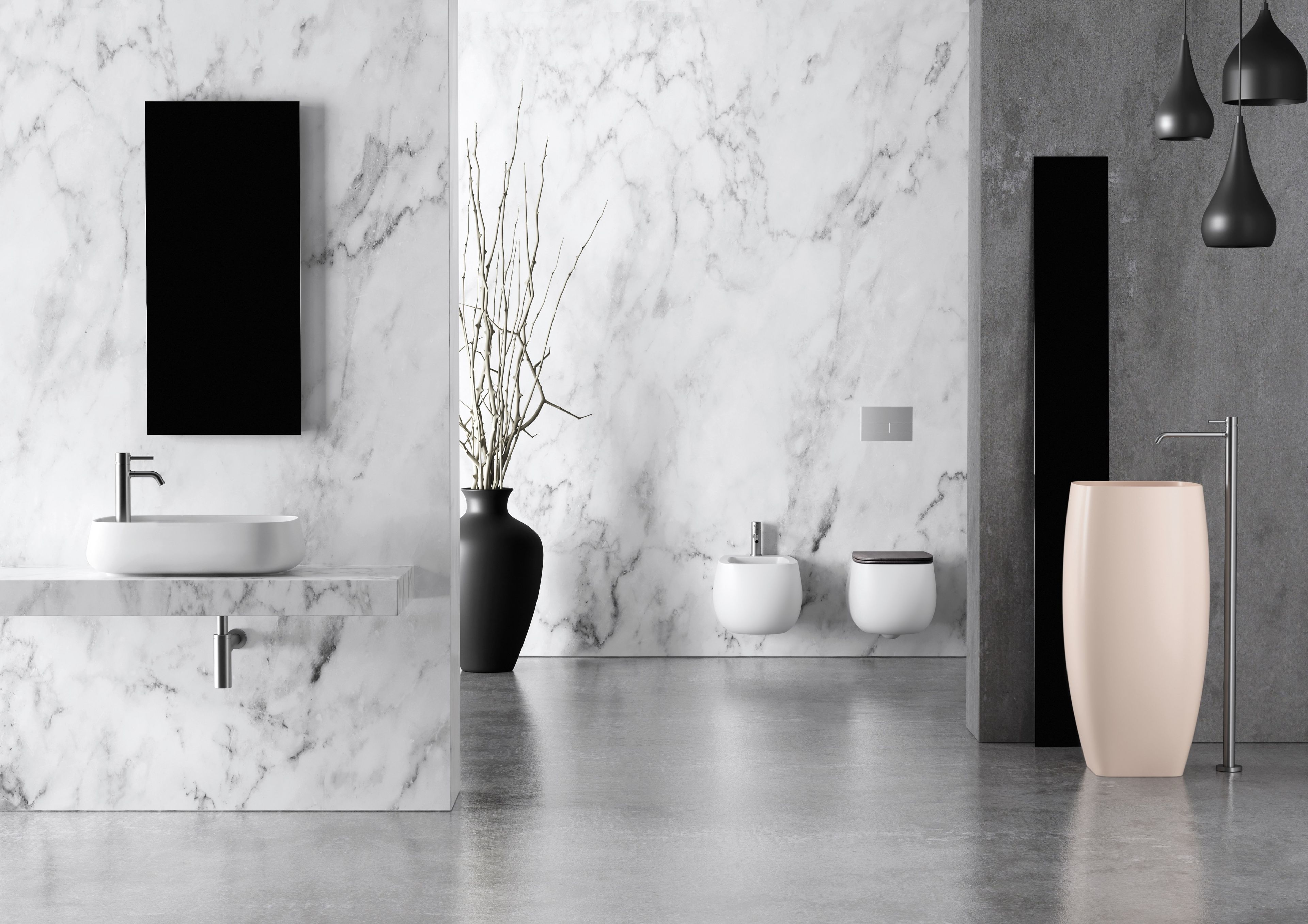 Керамическое подвесное биде Alice Ceramica NUR ARCH-00035737 - Вид №9