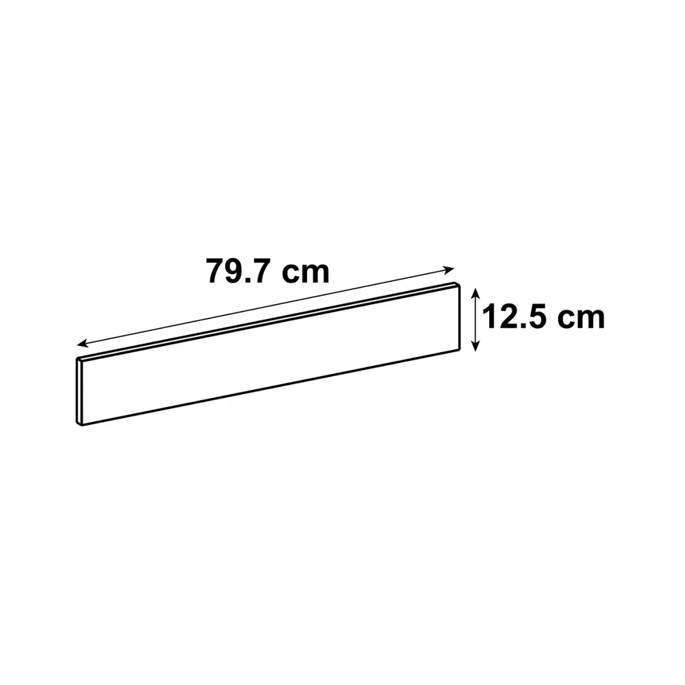 Фасад для кухонного ящика Петергоф 79.7x12.5 см Delinia ID МДФ цвет бежевый 82624916 STLM-2010466 - Вид №7