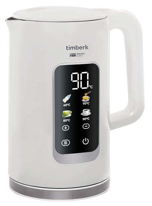 9203291 Электрочайник Timberk T-EK21S05 белый STDN-0122663 - Вид №5