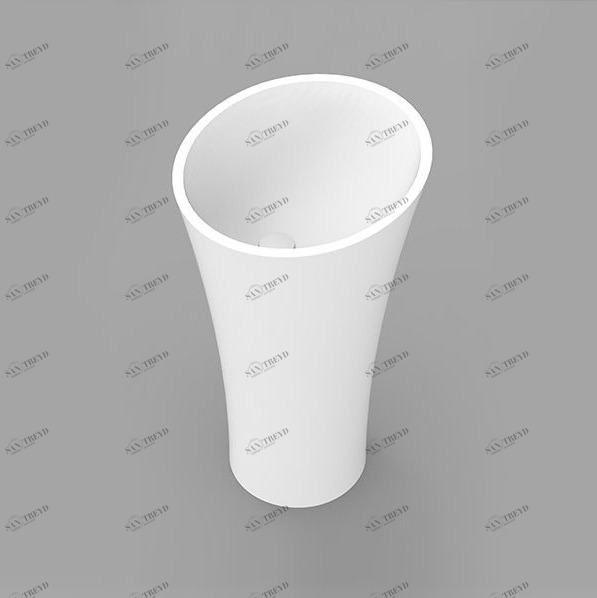 EVC0517 Накладная раковина на столешницу  круглая Dimasi 