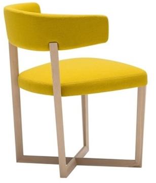 Andreu World Стул из бука с открытой спинкой Tauro So4205 - Вид №1