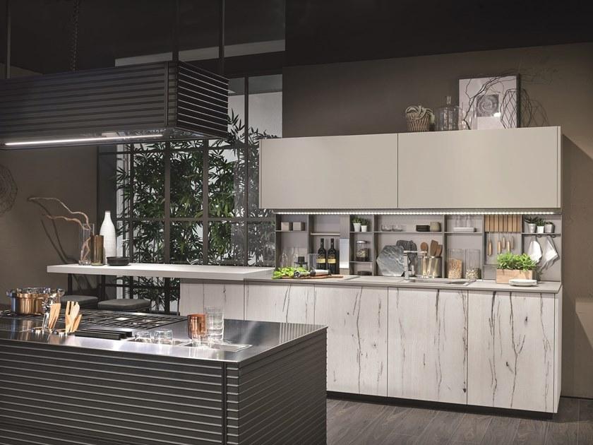 Cucine Lube Кухня с бетонной отделкой дверей sun-id-1376549 - Вид №1