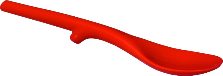 83006 Nymphenburg Ложка 14см "Коралл" (красная) Фарфор 