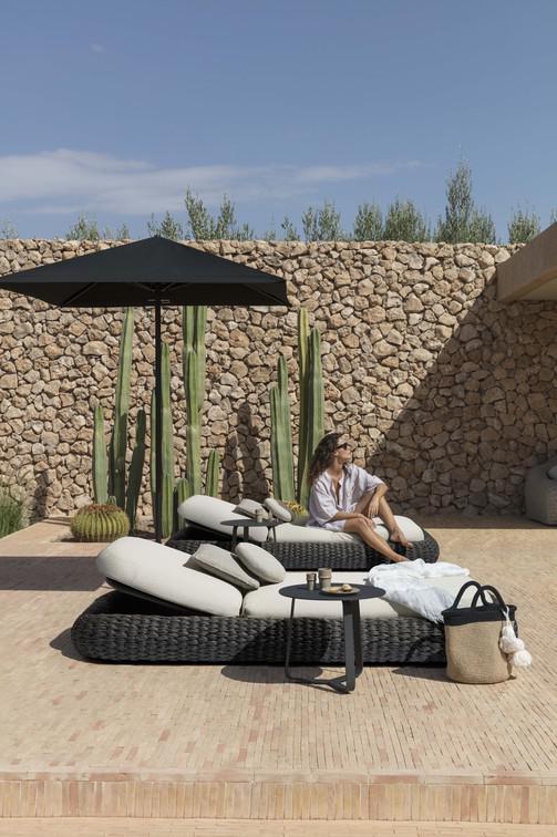 MNST554 Лежак веревка 45мм перец Manutti Kobo - Вид №12