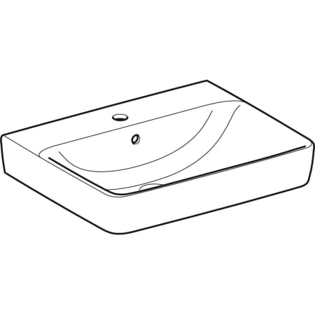 501.723.00.1 Накладная раковина Geberit Renova Plan Geberit  - Вид №14